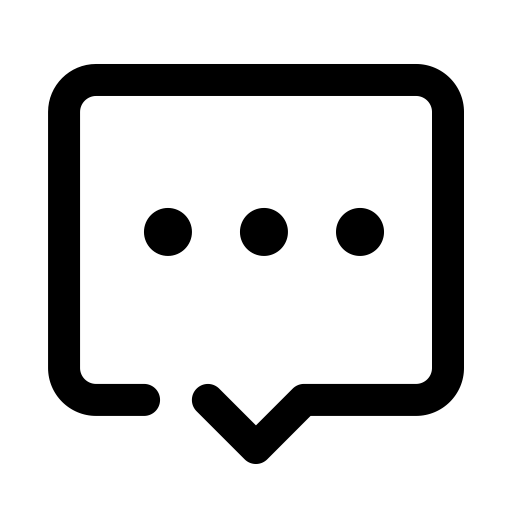 Message svg vector icon