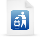 blue, document, file, paper icon