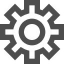 gear, interface, setting, ui svg vector icon