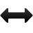 arrow,two,head icon