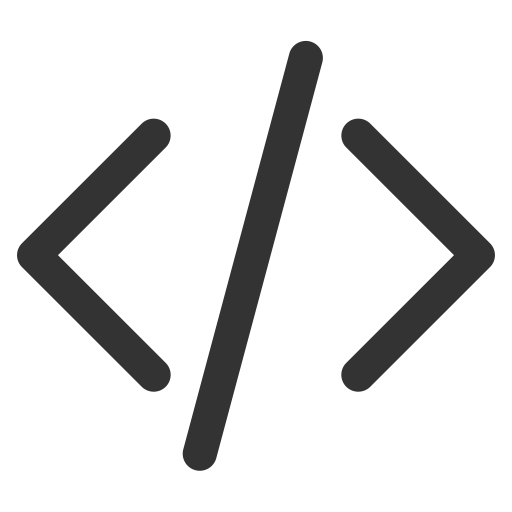 Code svg vector icon