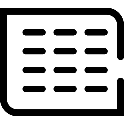 Text svg vector icon