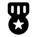 medal svg vector icon