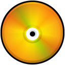 cd,colored,orange,disc,disk,save icon