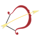 sagittarius, sign, zodiac svg vector icon