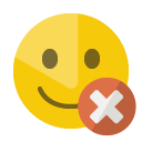 smiley,close icon