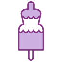 dessert, food, ice cream, snow, sweet svg vector icon