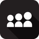 communication, music, myspace, network, social media svg vector icon