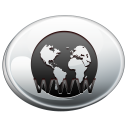internet,silver icon