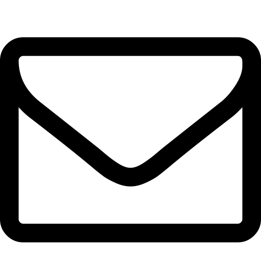 Envelope O svg vector icon