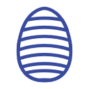 celebration day, christianity, easter, egg, holiday, line, spring svg vector icon