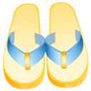flip flop, flipflops icon