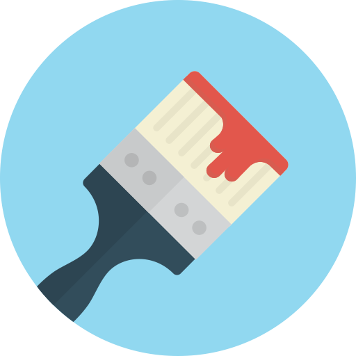 Brush svg vector icon