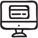 banking, business, computer, ecommerce, mastercard, online, payment svg vector icon
