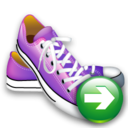 shoes,next,forward,right,yes,arrow,correct,ok icon