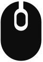 cursor, hardware, mouse, technology svg vector icon