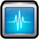 activity, monitor, shield, test icon