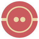 flicker, media, social, vintage svg vector icon