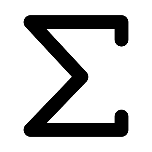 The Sum svg vector icon