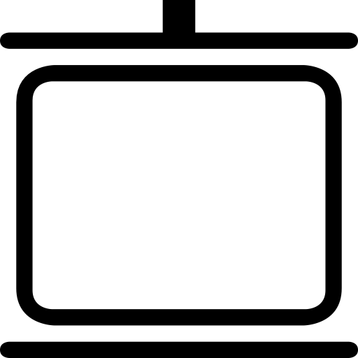Whiteboard svg vector icon