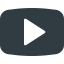 logo, media, social, youtube svg vector icon