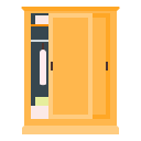 furniture, house, interior, protection, wardrobe svg vector icon