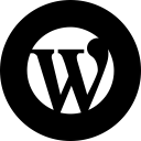 wordpress svg vector icon