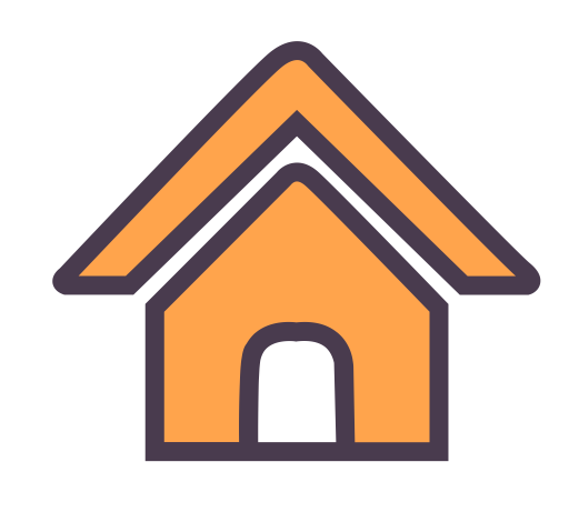 At The Bottom Of Has Selected Homepage svg vector icon