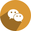 , media, network, social, wechat svg vector icon