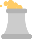 industrial, plant, polution, power, toxic, waste svg vector icon