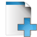 add, document, plus icon