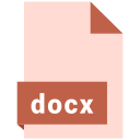 document, docx, extension, file, format svg vector icon