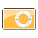 2g, ipod, orange, shuffle icon