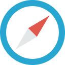 apple, browser, compass, safari svg vector icon
