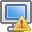 error, monitor icon