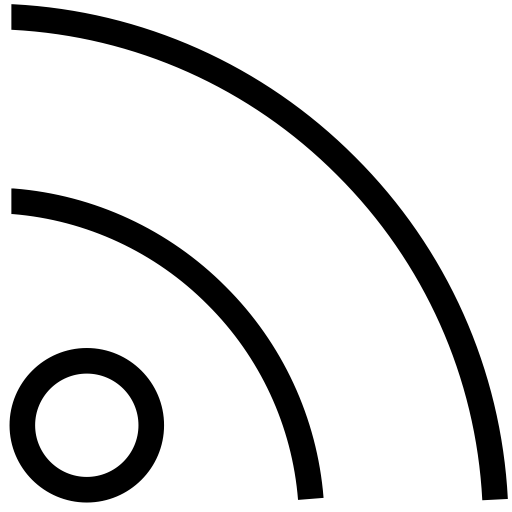 Rss svg vector icon