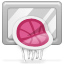 dribbble, rebound icon