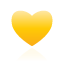 heart, yellow icon
