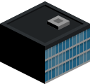 building, skyscraper svg vector icon