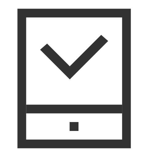 Mobile Binding svg vector icon
