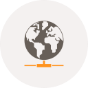 earth, globe, hosting, internet, network, share, world svg vector icon