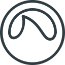 grooveshark, logo, media, social svg vector icon