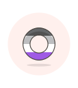 asexual, sign svg vector icon