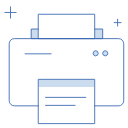 dtp, paper, print, printer, printing svg vector icon