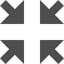 exit, fullscreen svg vector icon