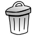 trash,empty,blank,recycle bin icon