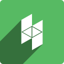 houzz, media, shadow, social, square svg vector icon