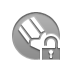 corel,lock,open icon