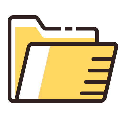 Folder svg vector icon