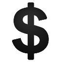 currency, dollar icon
